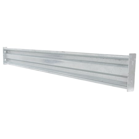 Vestil Galvanized Guard Rail-Bolt On 89.875 In GR-F2R-BO-8-HDG